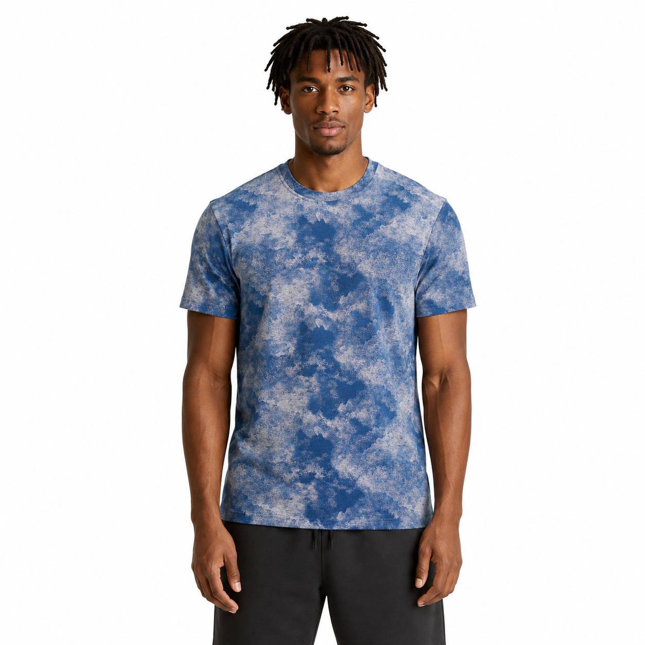 Kareno Tie-Dye Premium Tee – Earth Tone