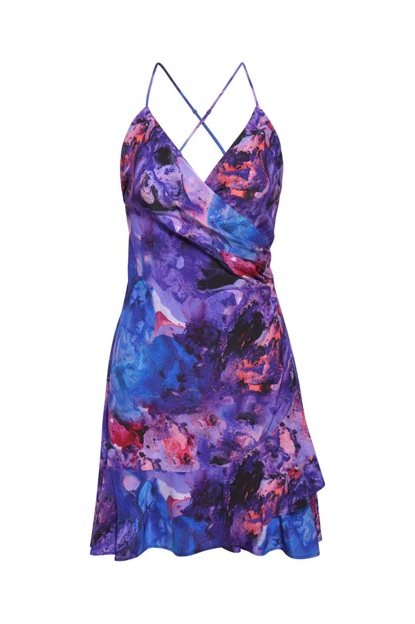 Noora Ruffle Hem Dress