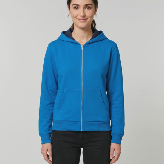 Ridge Full-Zip Hoodie, women's, studio turn video