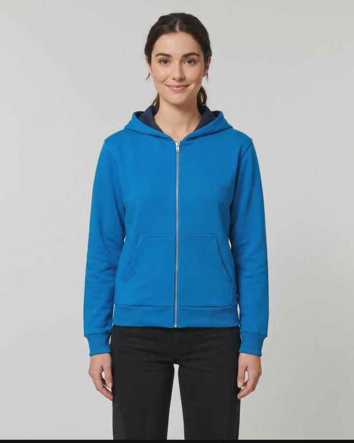 Ridge Full-Zip Hoodie, women's, studio turn video