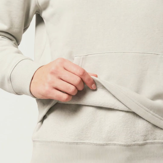 Halo Pullover Hoodie, women's, fleece stretch close-up video