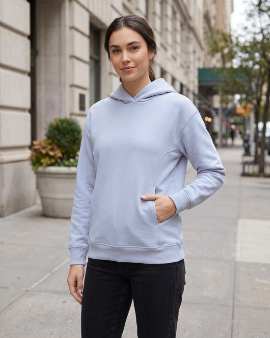 Seamline Pullover Hoodie, women's pullover hoodie, lifestyle