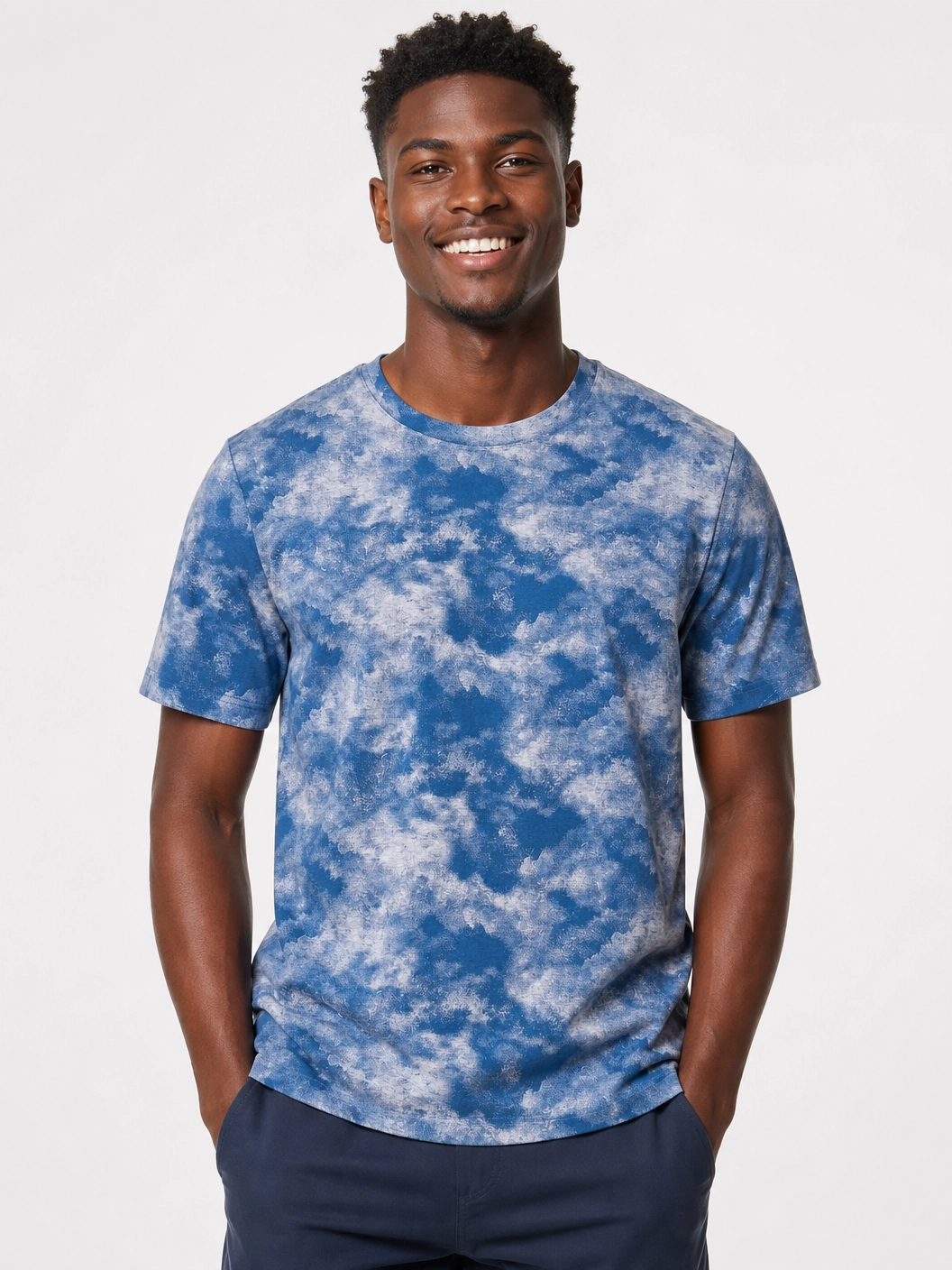 Kareno Tie-Dye Premium Tee – Earth Tone